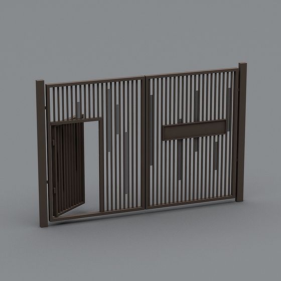 City Gate 3D model - Unique Urban Design