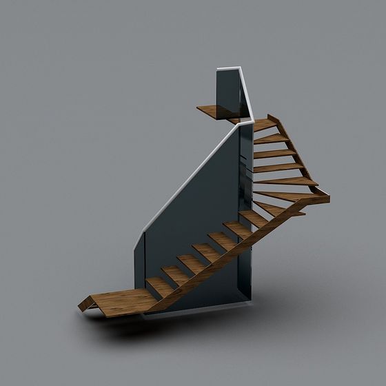 Urban Staircase 3D model