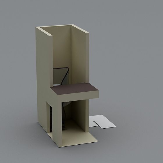 Urban Corner Studio 3D model