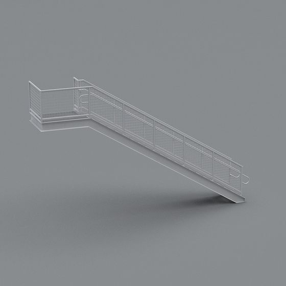 Accessible Minimalist Walkway 3D model