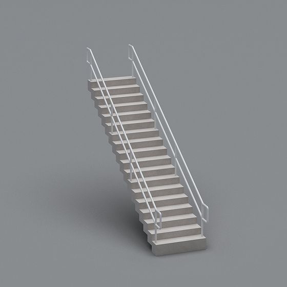 Urban Staircase 3D model