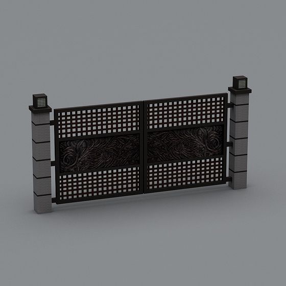 Urban Gate 3D model