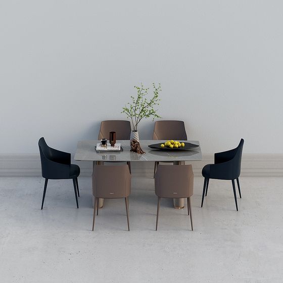 Urban Dining Table 3D model