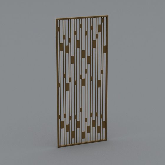 City Rhythm Decorative Screen 3D model