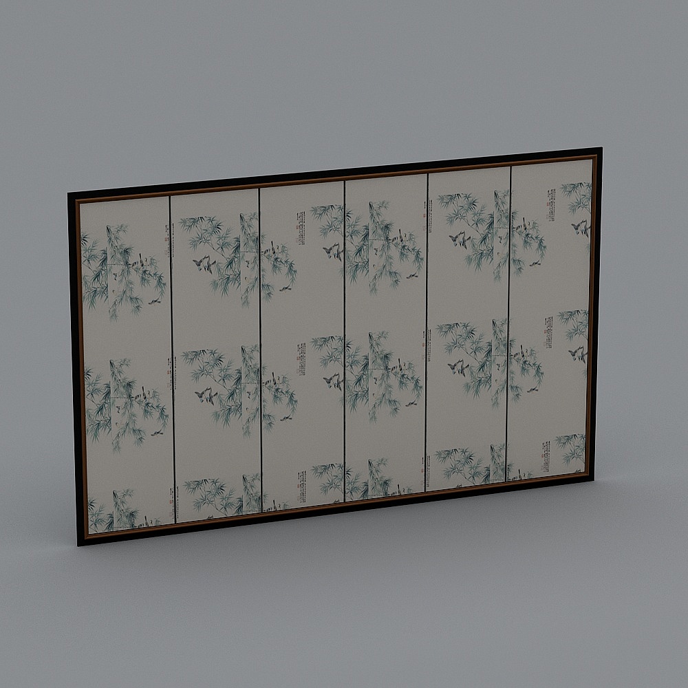 New Chinese style background wall