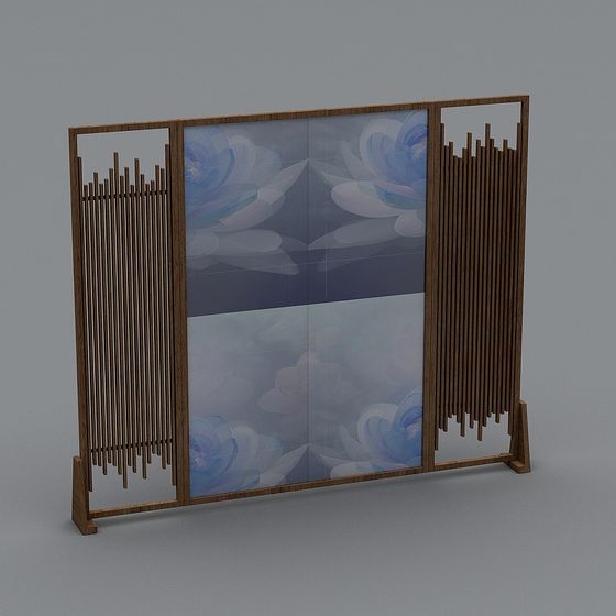 Chic 3D Screen Model for Modern Interiors