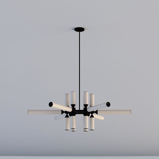 Modern Minimalist Pendant Light 3D model
