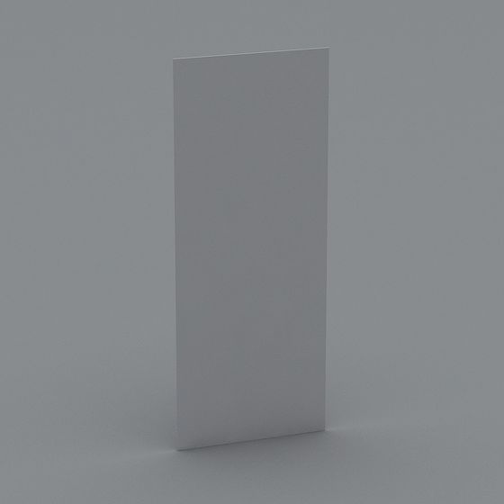 Modern Minimalist City Gate 3D model