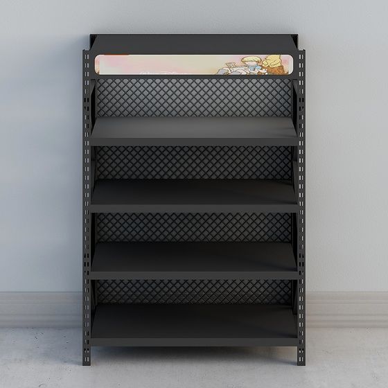 측면 그물이없는 2m 높은 저장 선반