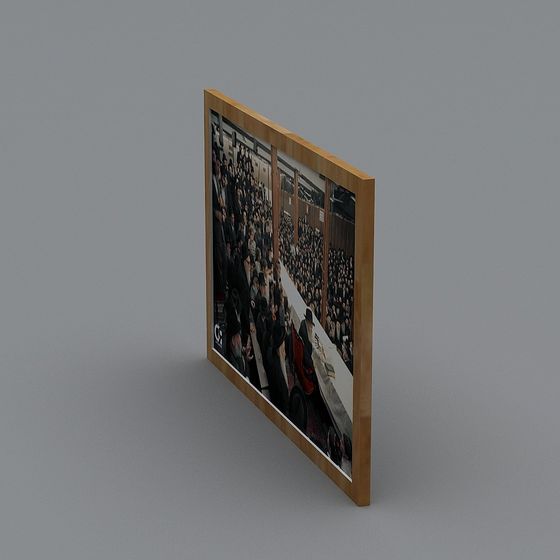 Vintage Style Picture Frame 3D Model