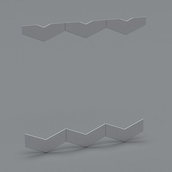 Futuristic Bridge 3D model