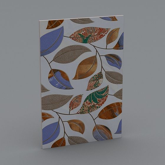 Autumn Leaves Dance Low-Poly 3D Model