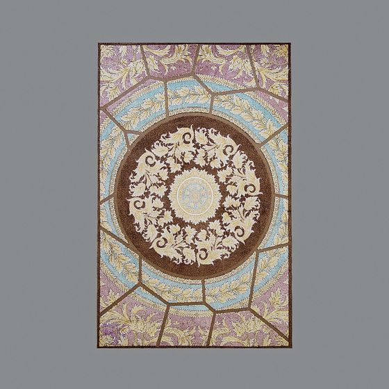 Royal Garden Rug 3D model