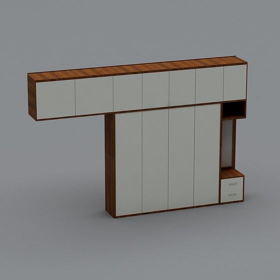 City Window Cabinet 3D model