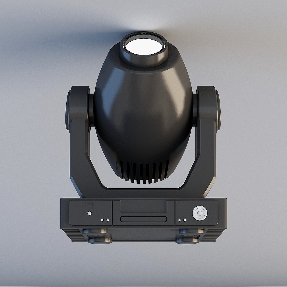 Futuristic Stage Lighting Equipment 3D model