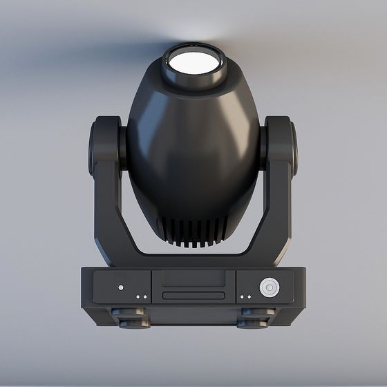 Futuristic Stage Lighting Equipment 3D model