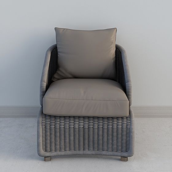 Masasanty/Massa Santi - モダンリビングルーム用シングルソファ (Minotti/ミノッティ)