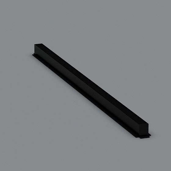 Urban Rail Low-Polygon 3D model