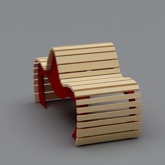 Urban Rest Chair 3D model