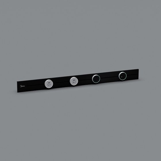 Midea Power Strip 3D model