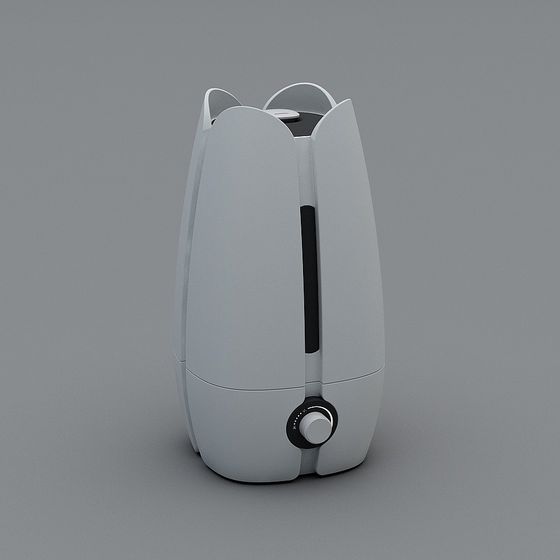 Stylish Cat-Inspired Humidifier 3D Model