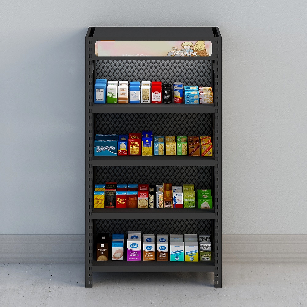 Warehouse rack 2m high-end rack + cargo