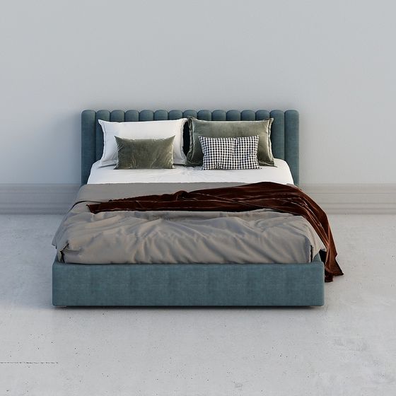 Urban Comfort Bed 3D model