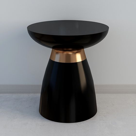 Elegant Round Table 3D model