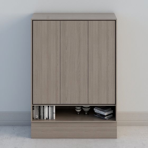 Urban Bookshelf 3D model for Modern Interiors