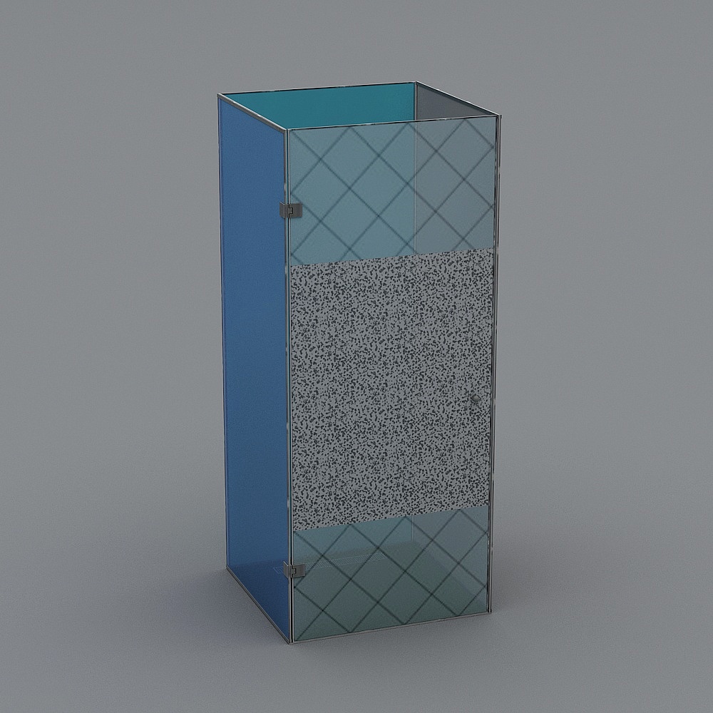 Door Shower - (SKP) - 3D