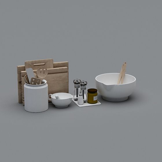 Charming Kitchen Corner 3D model