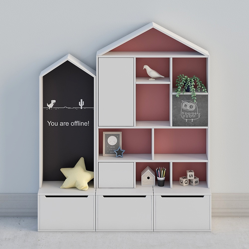 ตู้เก็บหนังสือเด็กนอร์ดิก