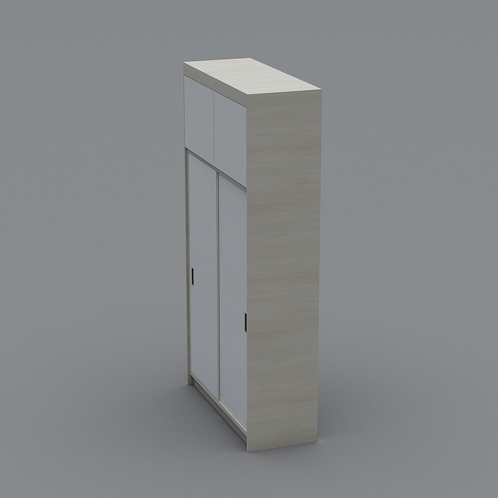Urban Alley Storage Cabinet 3D model