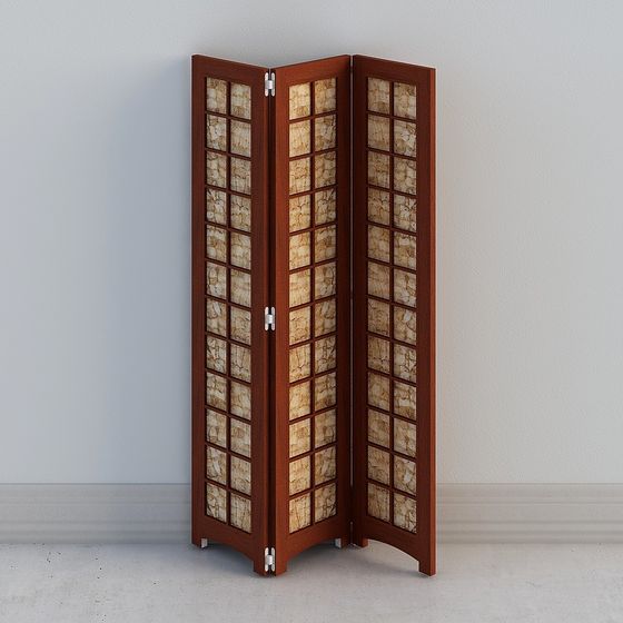 Elegant Low-Poly Screen 3D Model Design