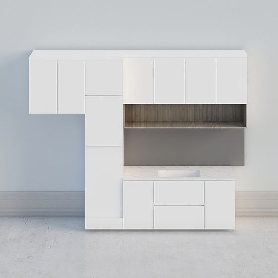 Urban Elegance 3D model for Modern Spaces