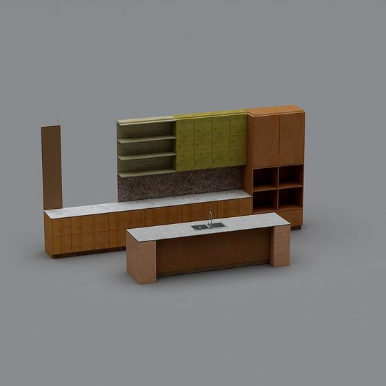 Urban Living Room 3D model