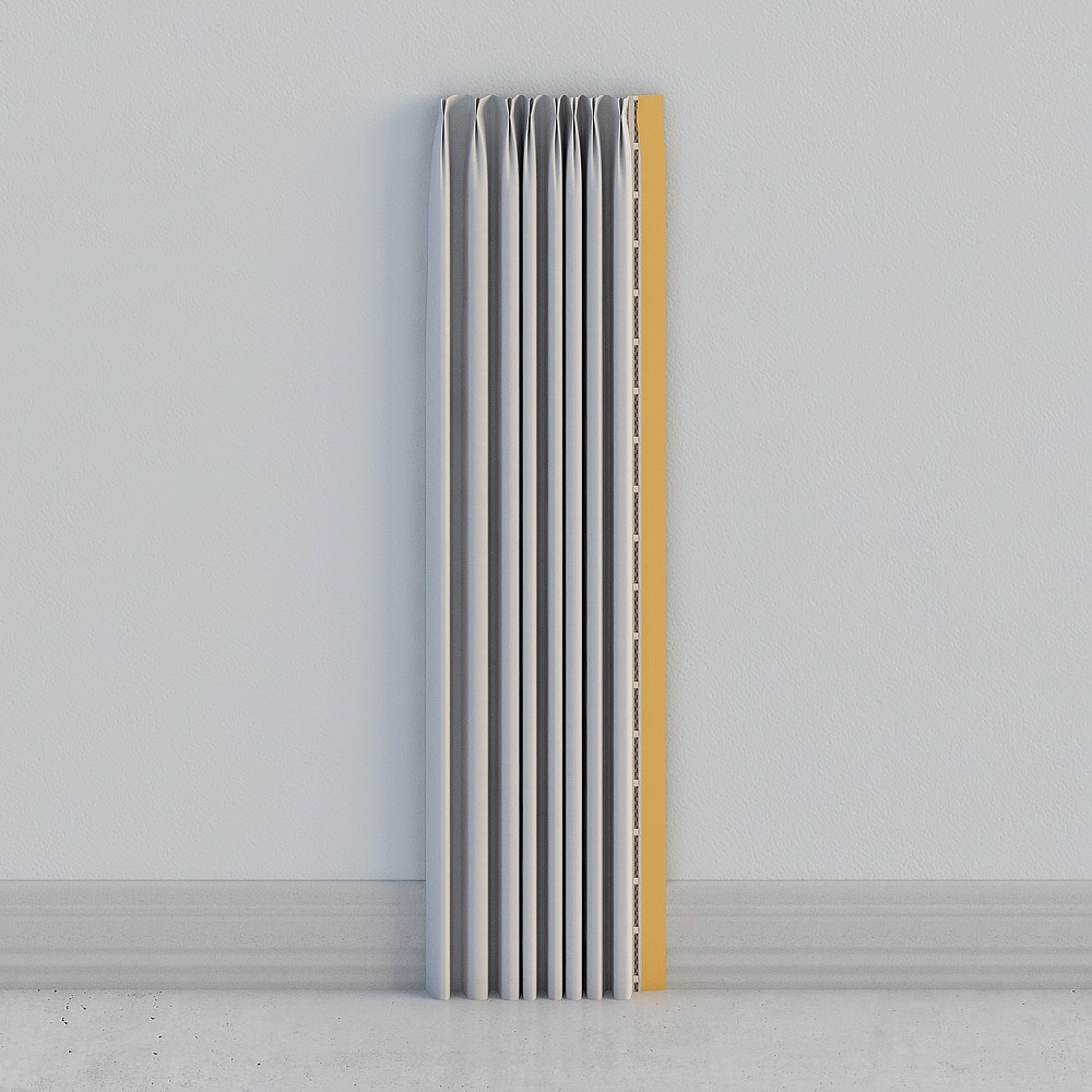 Low Poly Vertical Blinds 3D model for Modern Urban Design
