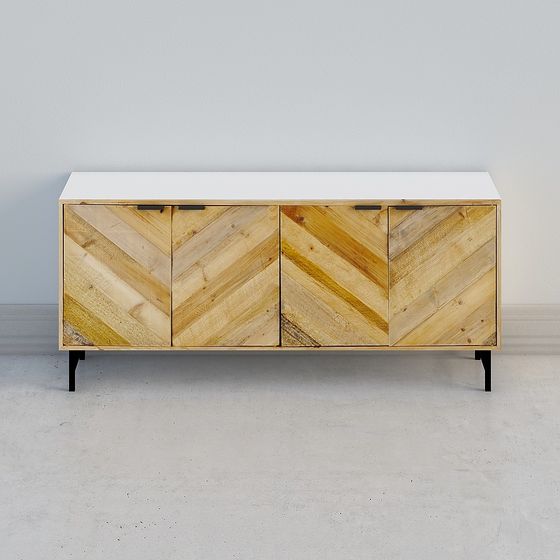 Herringbone Sideboard 3D model