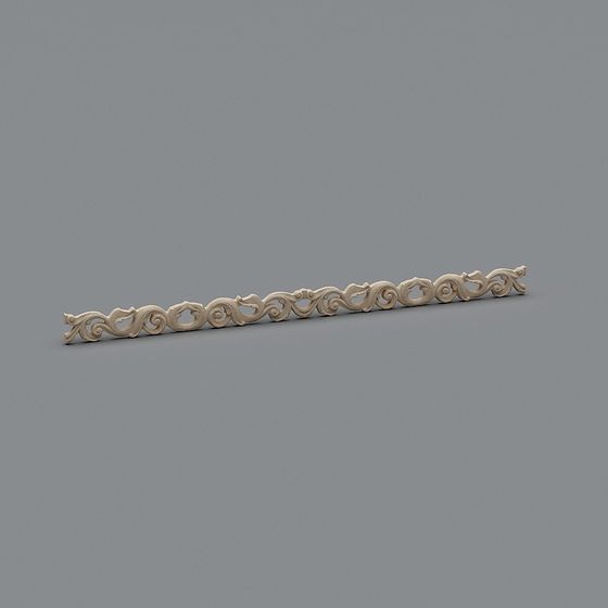 Vintage Scroll 3D Model