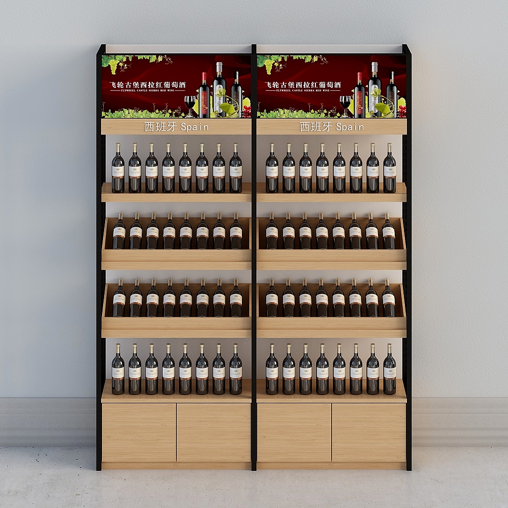 Red wine cabinet 3