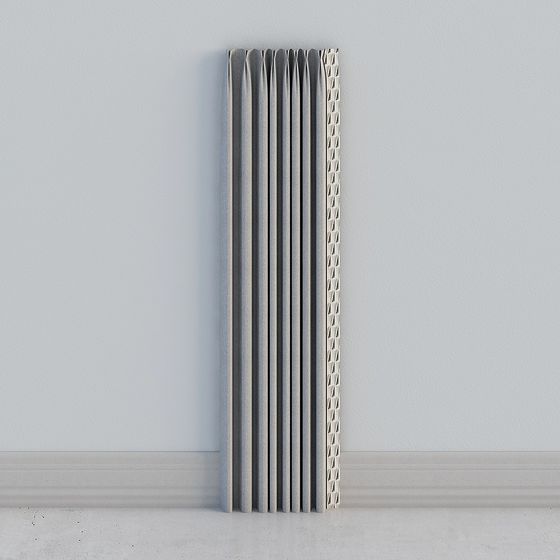 Origami Art Column Low-Poly 3D model for Creative Projects