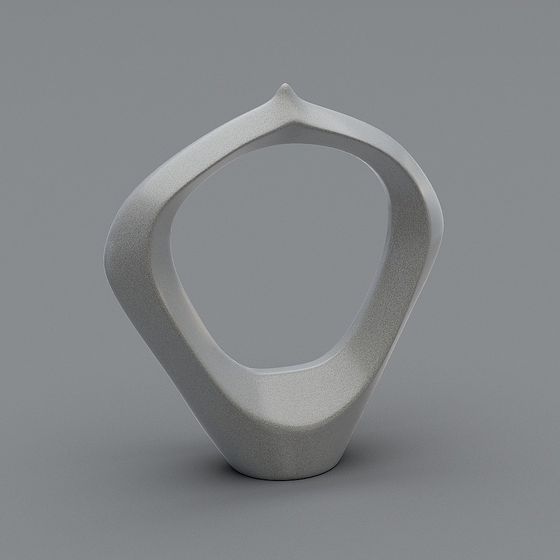 Streamlined Vase 3D model