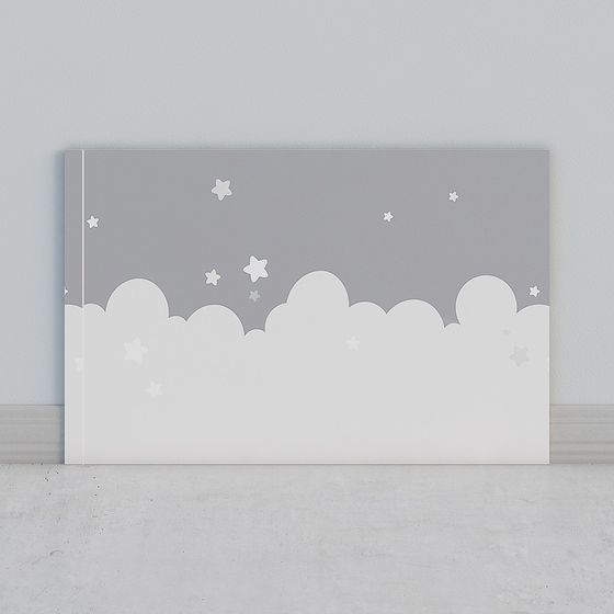 Night Sky Panel 3D model