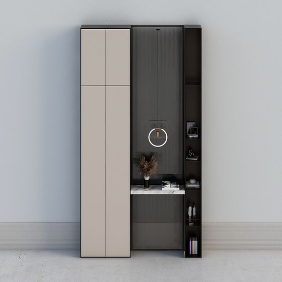 City Window Cabinet 3D model
