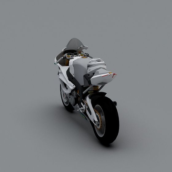 Sleek SpeedRacer 3D model for Modern Creations