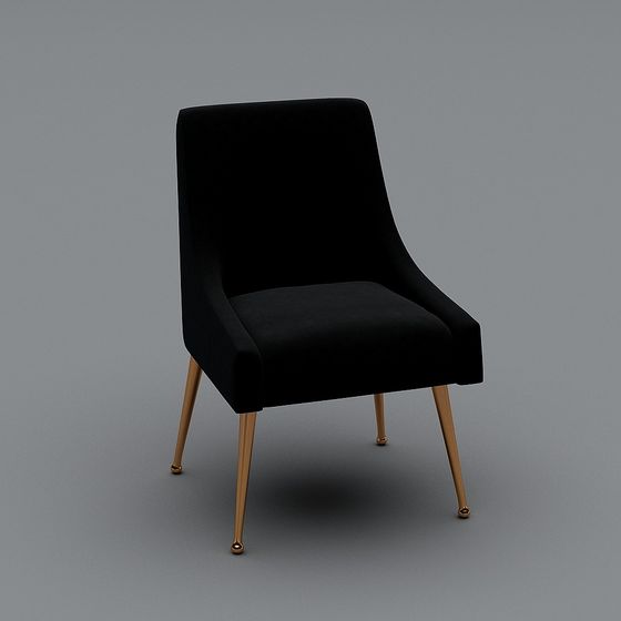 Urban Elegance Chair 3D model for Stylish Interiors