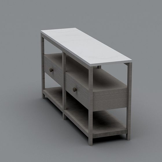 Urban Corner Side Table 3D model
