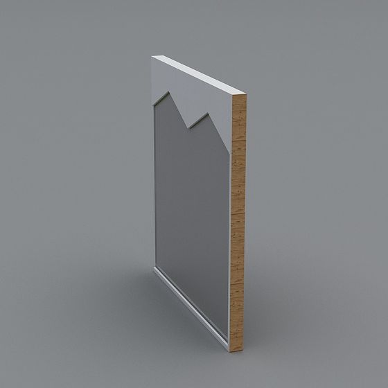 Urban Edge 3D model: Modern Aesthetic Design