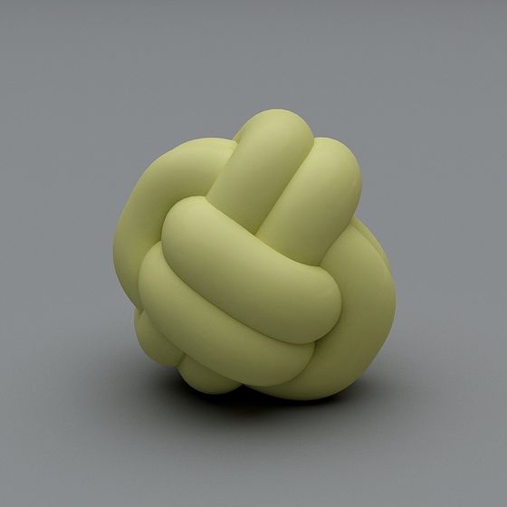 Low-Poly 'Ball' 3D model for Nature-Inspired Designs