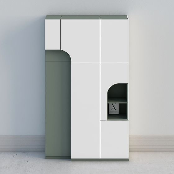 City Window Cabinet 3D model